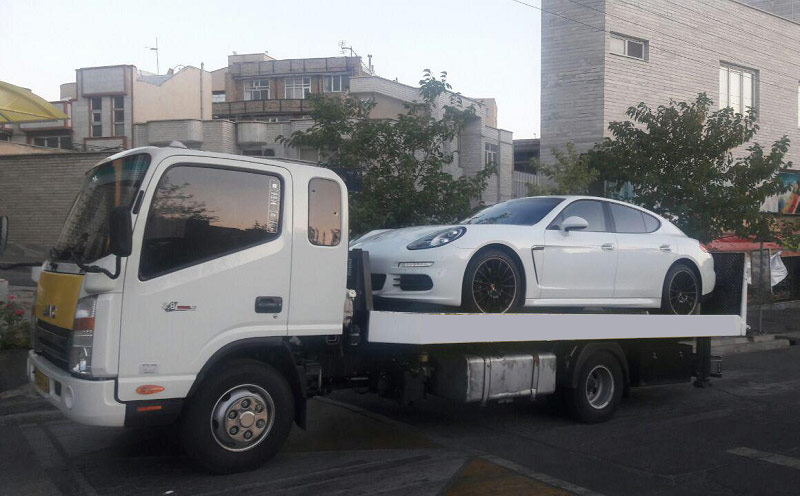 ارسال خودرو به خوزستان با کامیونت تکی
